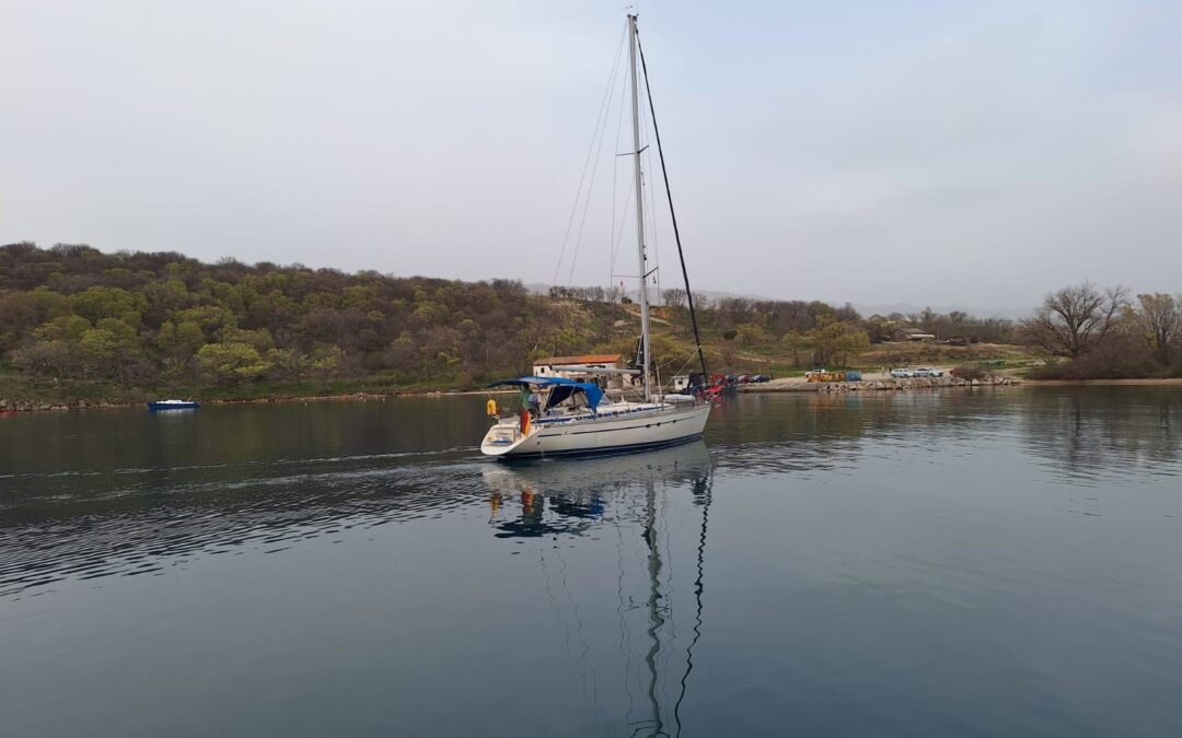 Vor Anker auf Krk