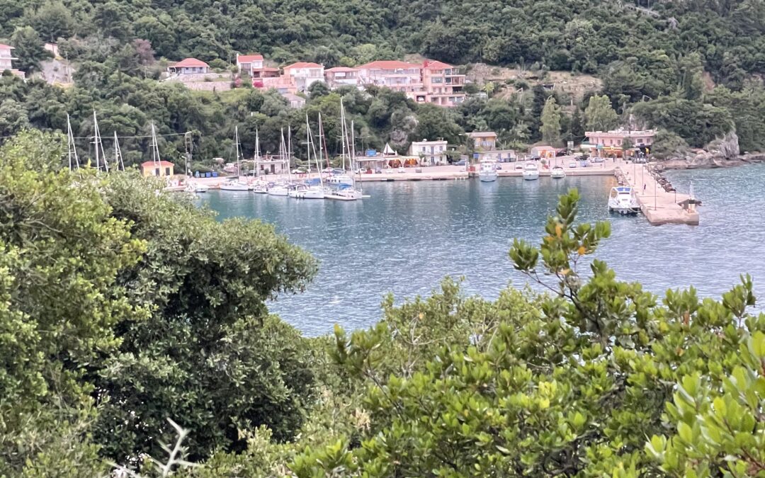 Vorbei an Lefkas über Kefalonia nach Patras